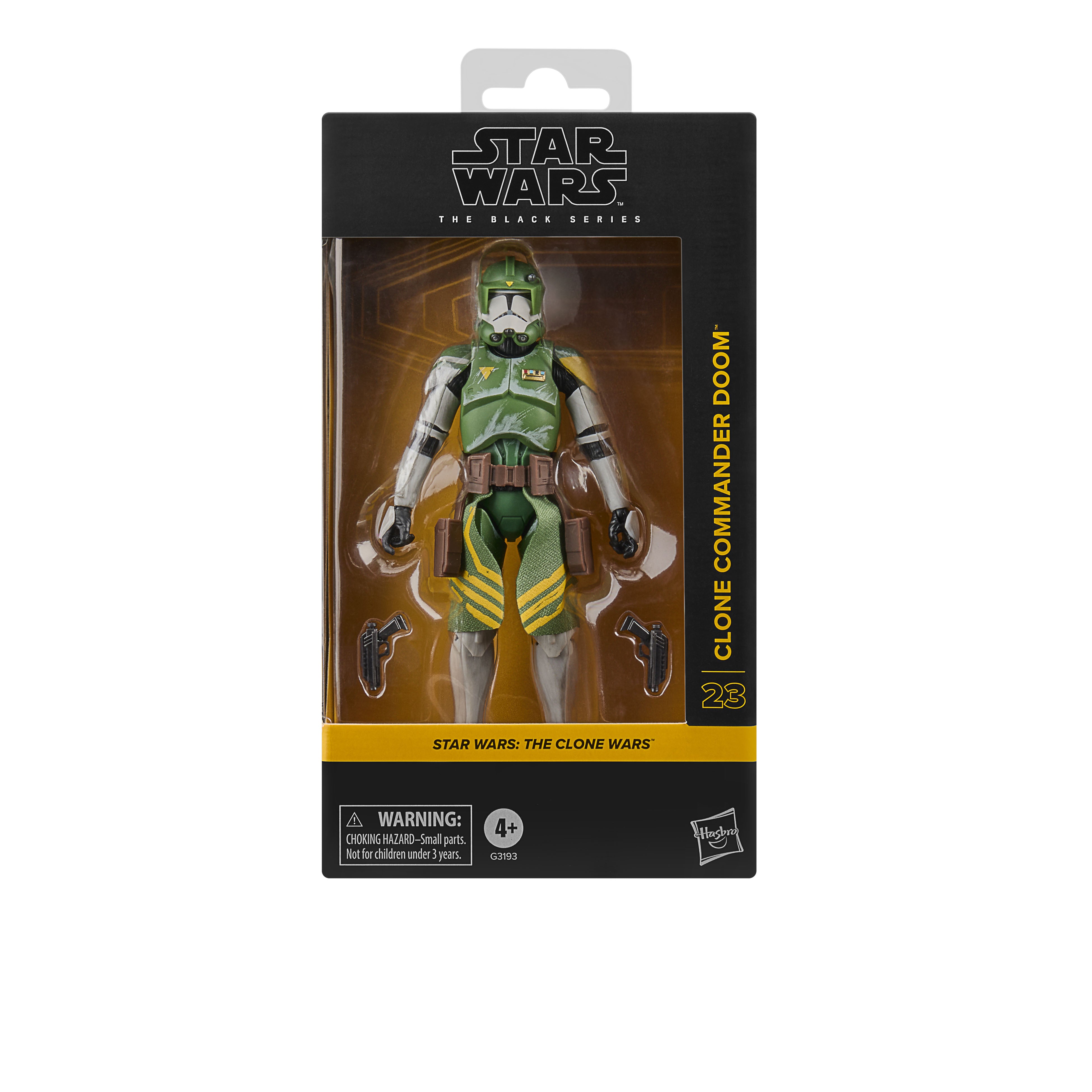 PRE-ORDER Star Wars Black Series (Clone Wars) Clone Commander Doom