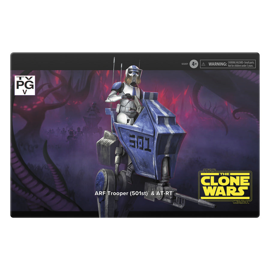 Star Wars SDCC Black Series ARF Trooper (501st) & AT-RT