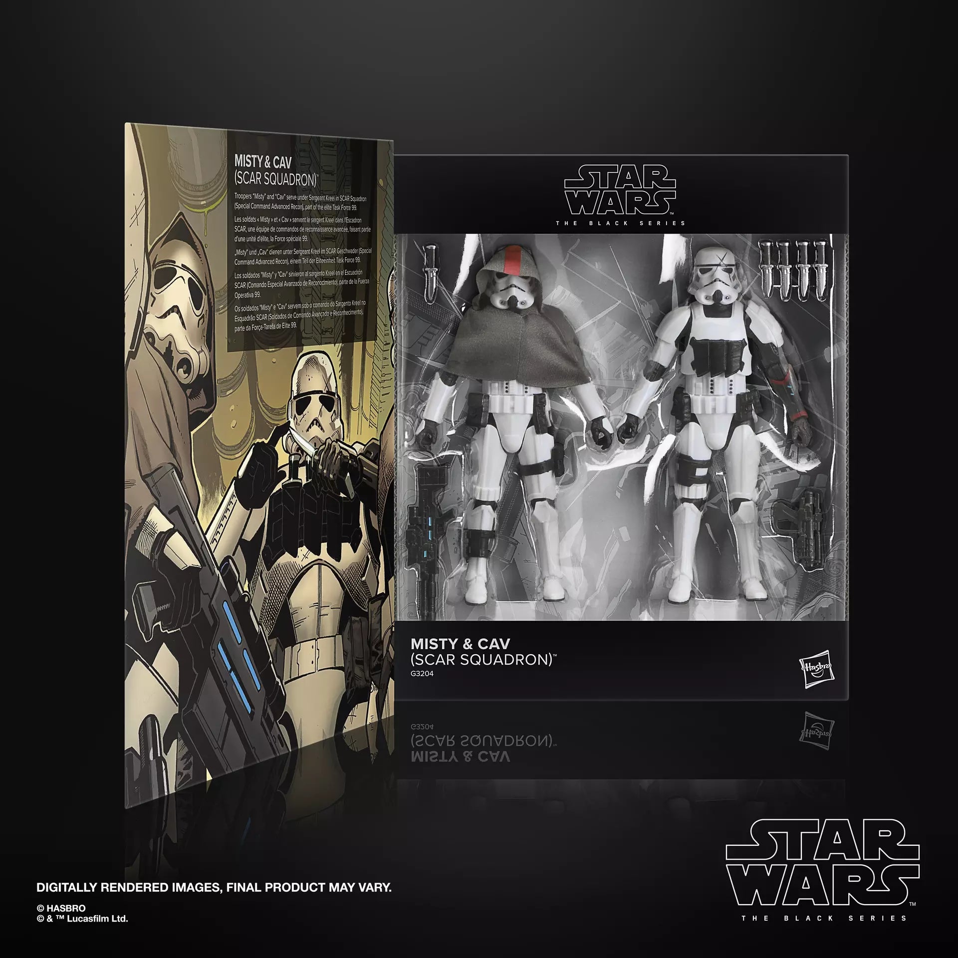 Star Wars Black Series (Scar Squadron) Cav & Misty