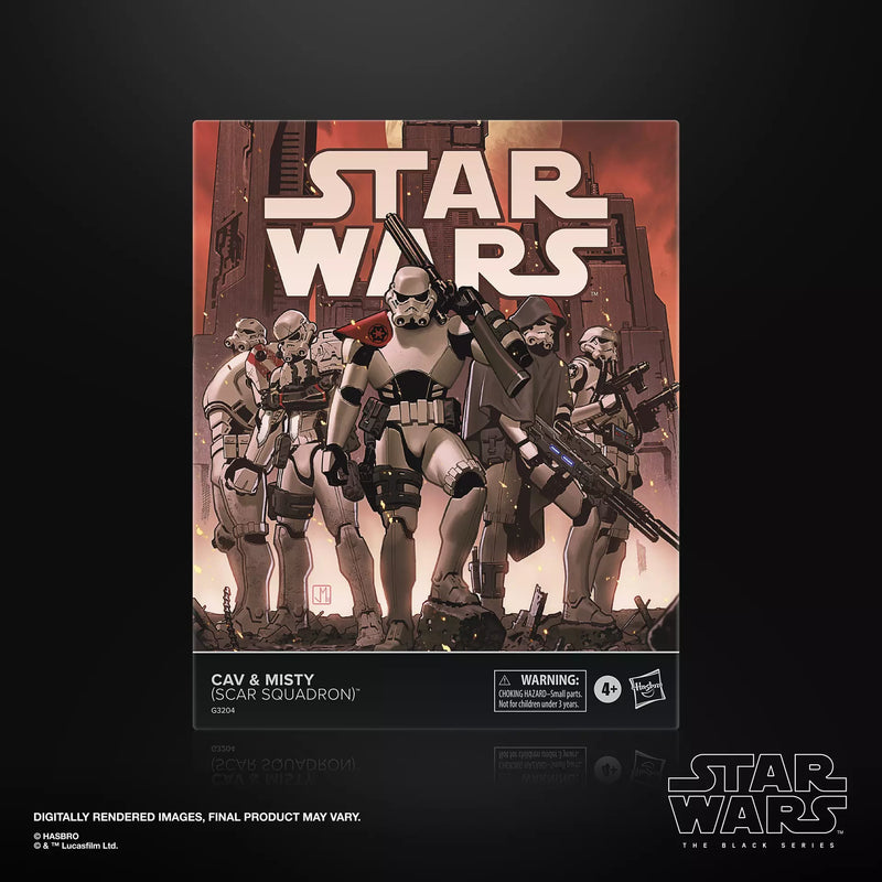Star Wars Black Series (Scar Squadron) Cav & Misty