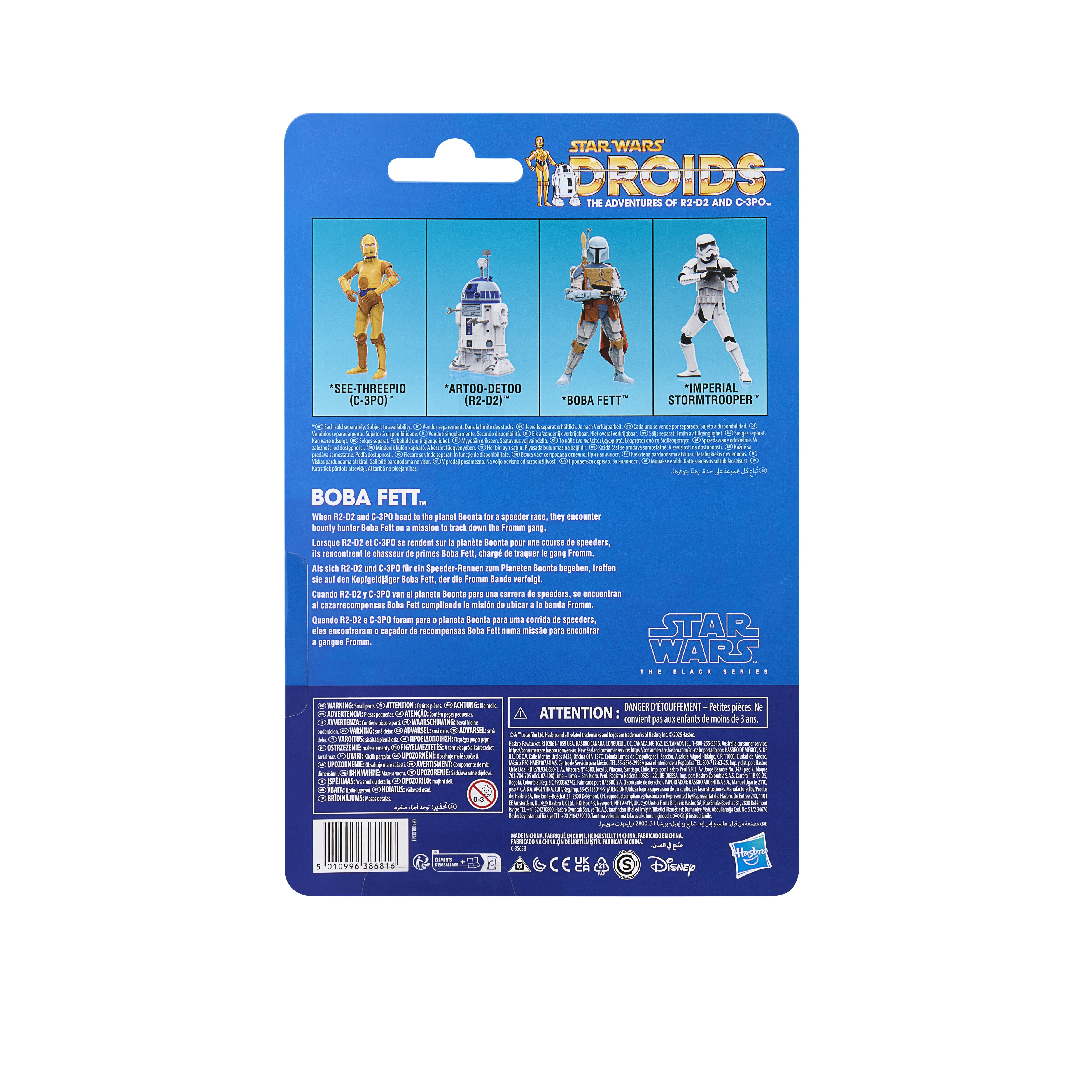 PRE-ORDER Star Wars Black Series (Droids) Boba Fett