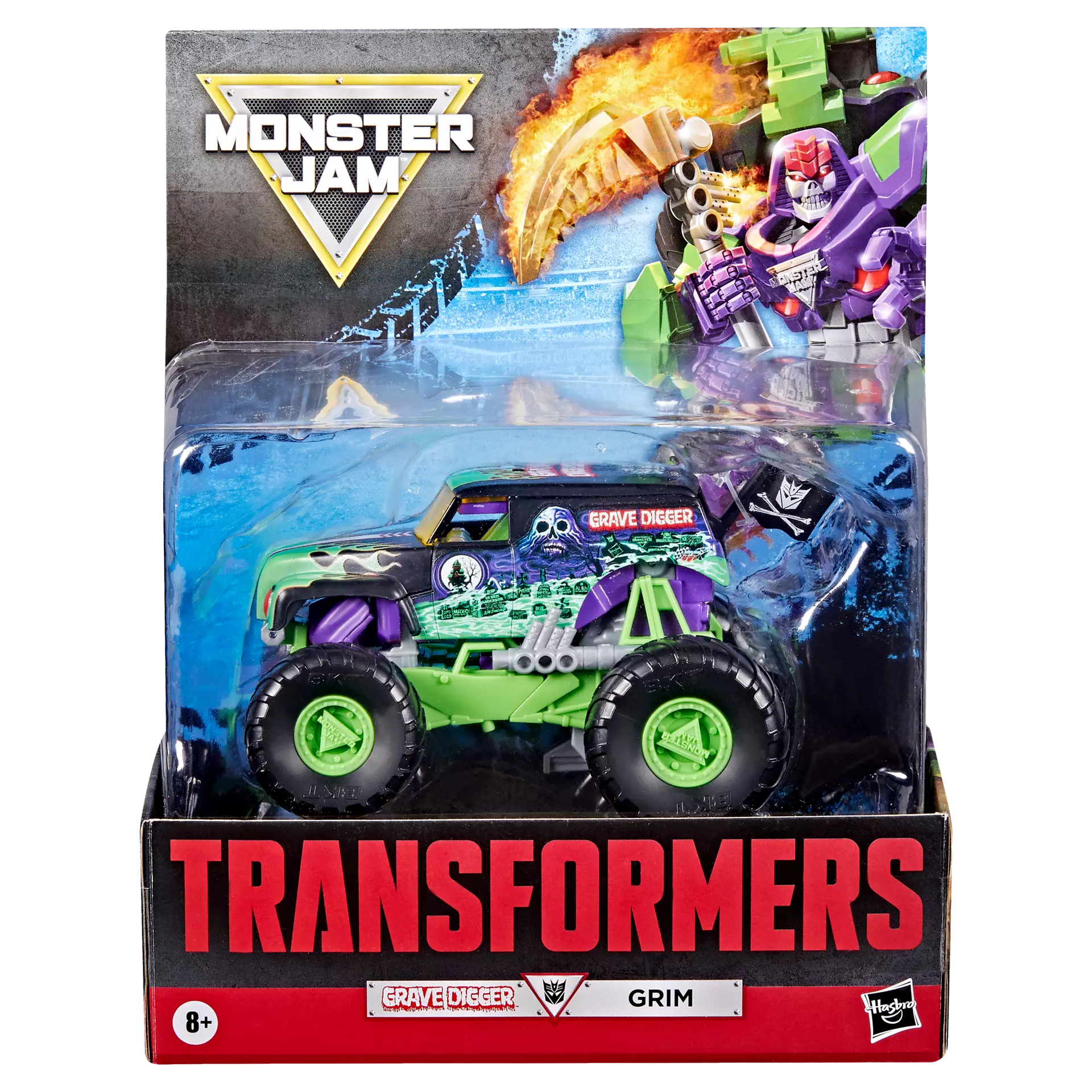 PRE-ORDER Transformers X Monster Jam Collab Grave Digger