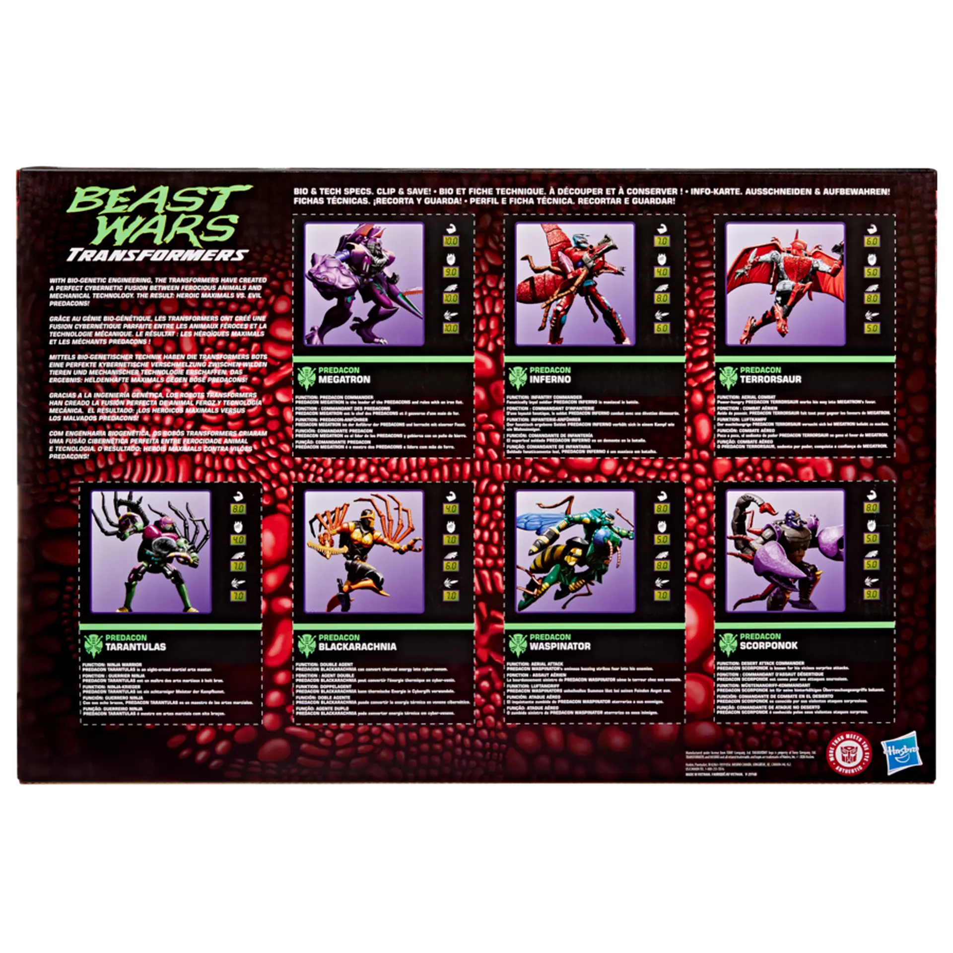 Transformers Beast Wars Predacon Collection