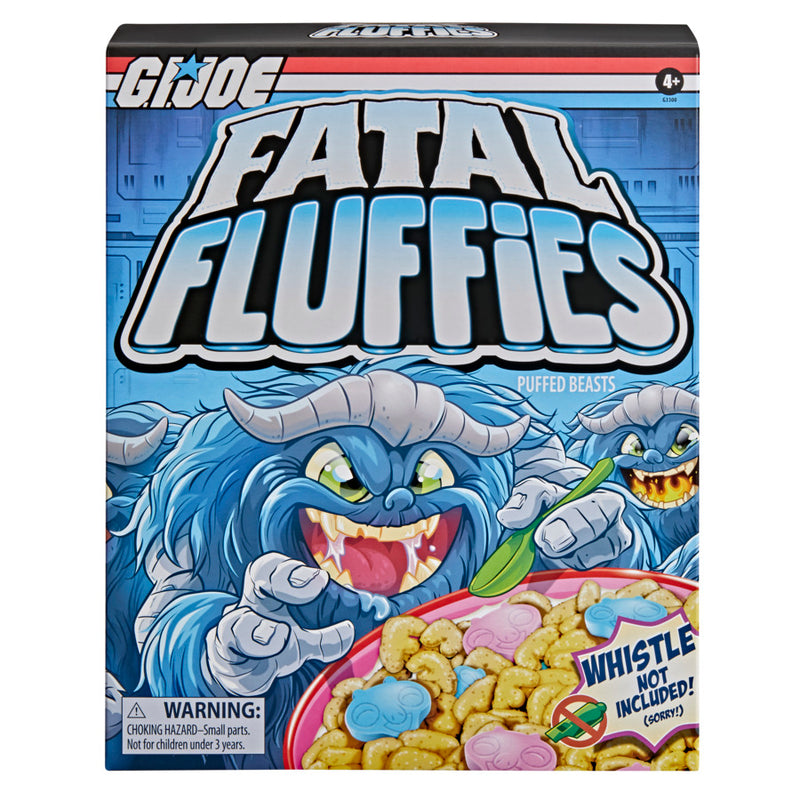 G.I. Joe SDCC Classified Series Fatal Fluffies Cereal Box Set