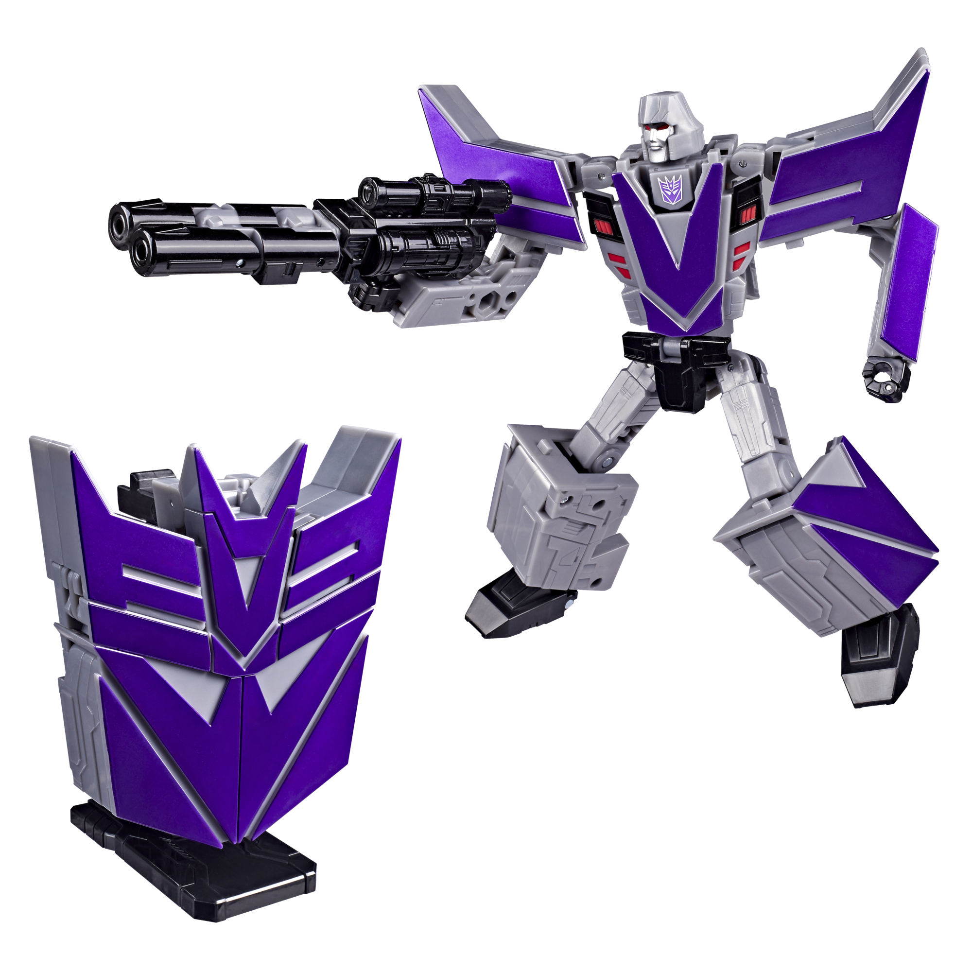 PRE-ORDER Transformers Icons Decepticon Symbol Megatron