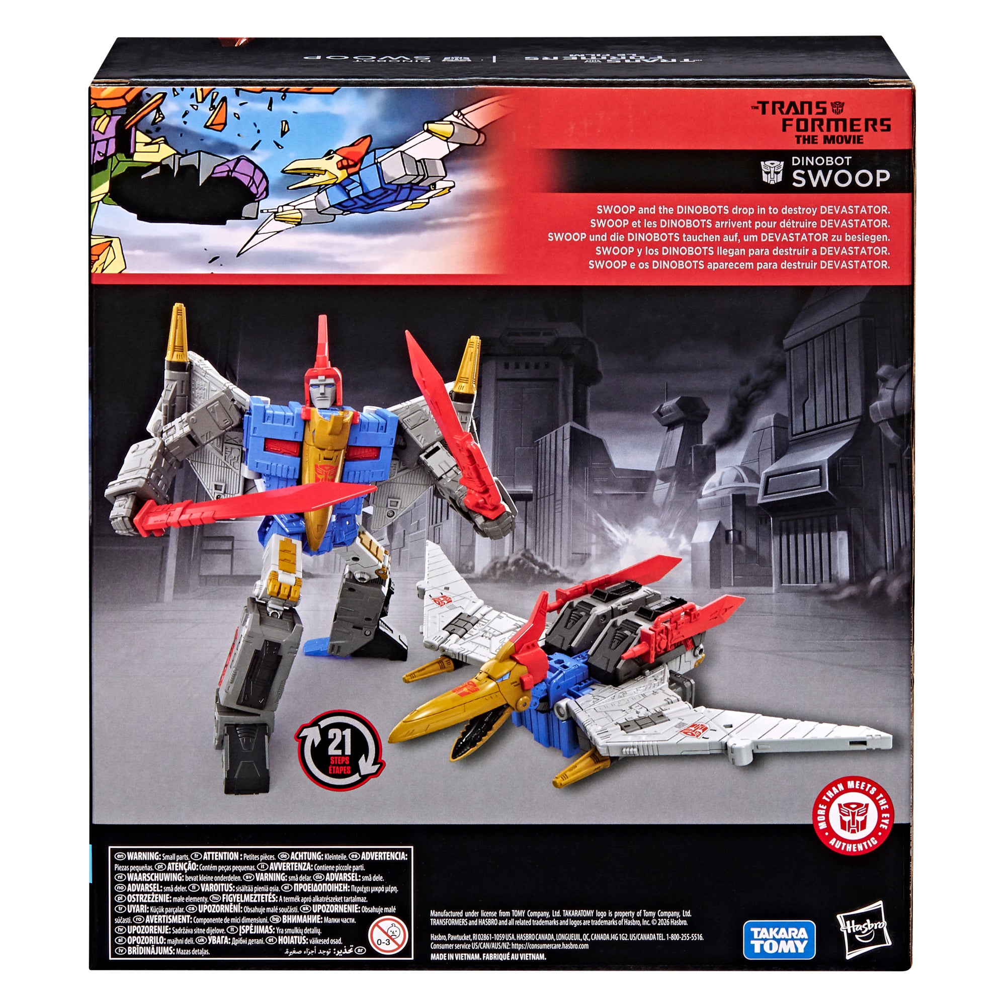 PRE-ORDER Transformers Studio Series ('86 Movie) Leader Swoop
