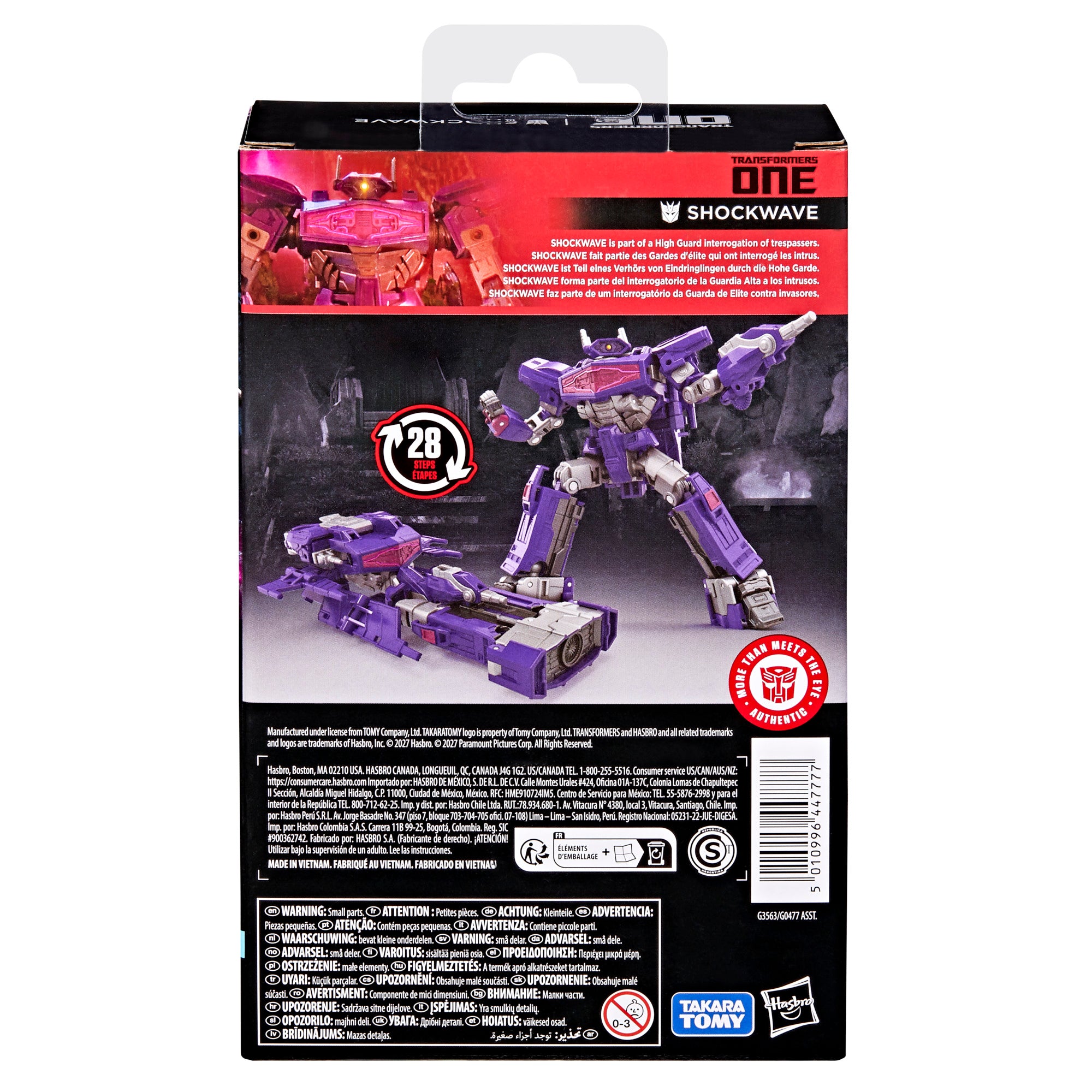 PRE-ORDER Transformers Studio Series (TF One) Deluxe Shockwave