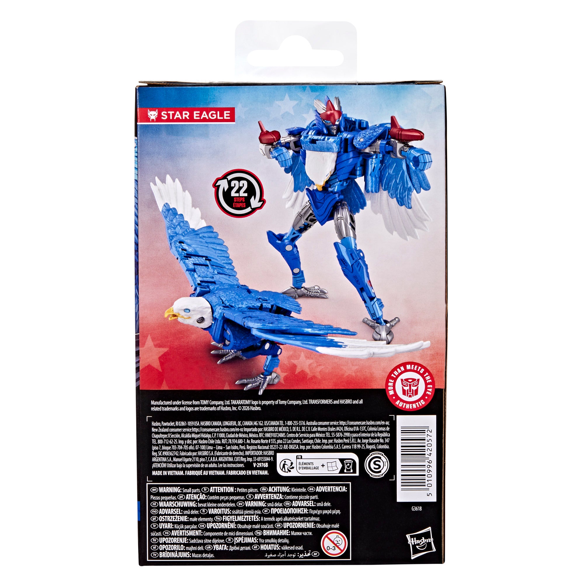PRE-ORDER Transformers U.S.A. Deluxe Star Eagle