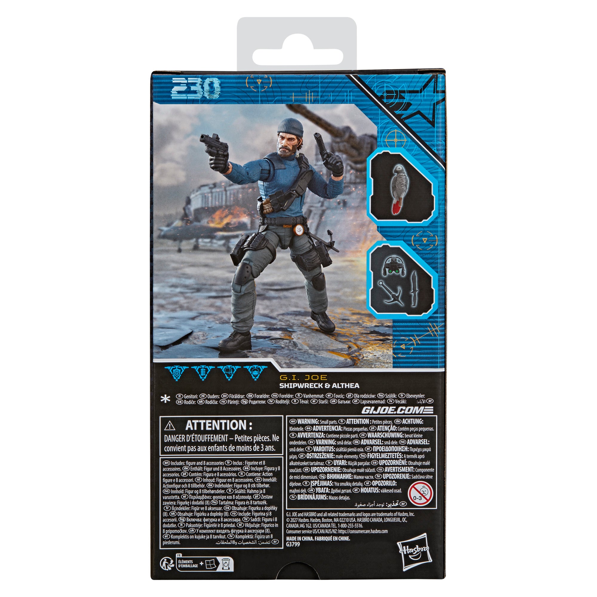 PRE-ORDER G.I. Joe Classified Series Shipwreck & Althea