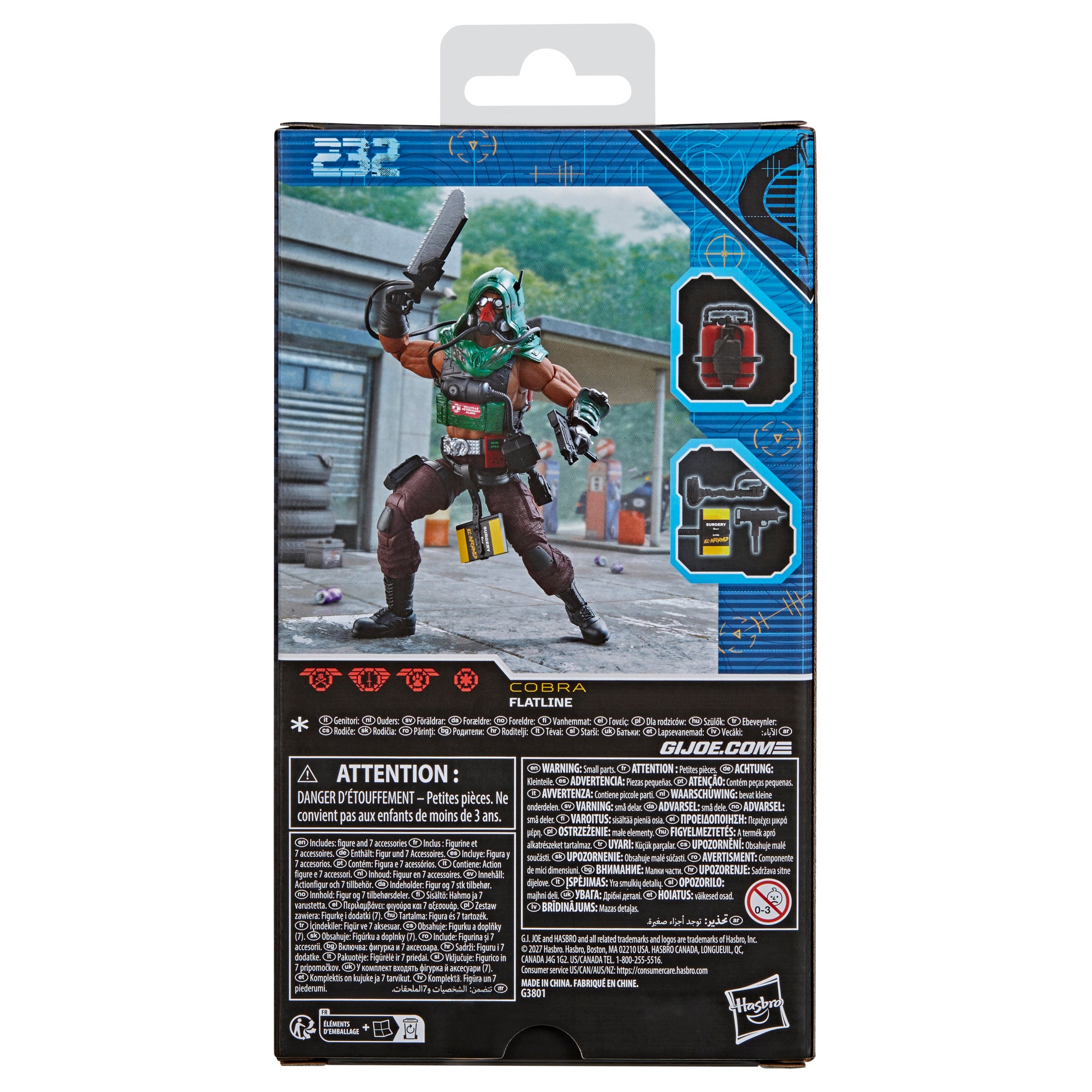 PRE-ORDER G.I. Joe Classified Series Flatline