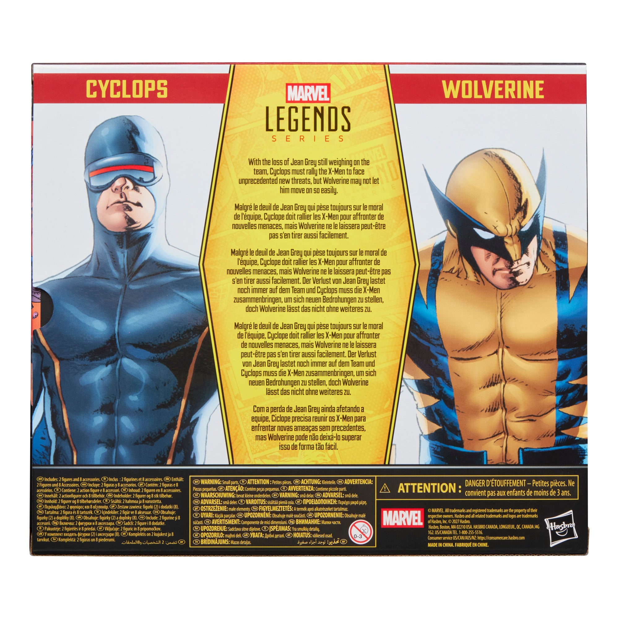 PRE-ORDER Marvel Legends Astonishing X-Men Cyclops & Wolverine