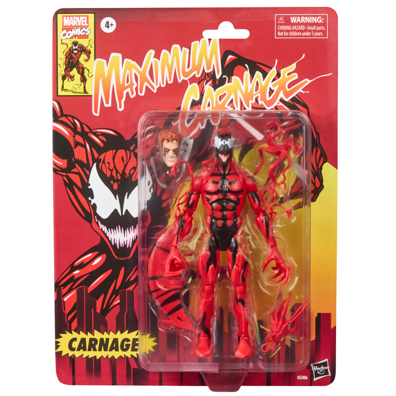 PRE-ORDER Marvel Legends Retro Spider-Man (Maximum Carnage) Carnage MAXIMUM 1 PER CUSTOMER