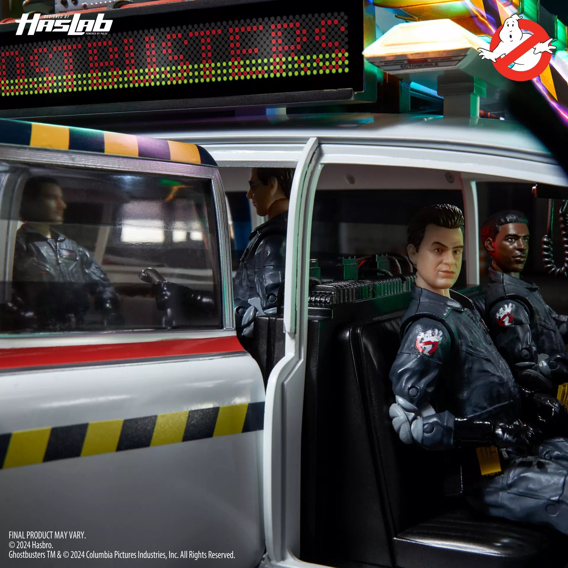 Ghostbusters Haslab Plasmas Series Ecto-1 (Ecto 1A) Deluxe Edition