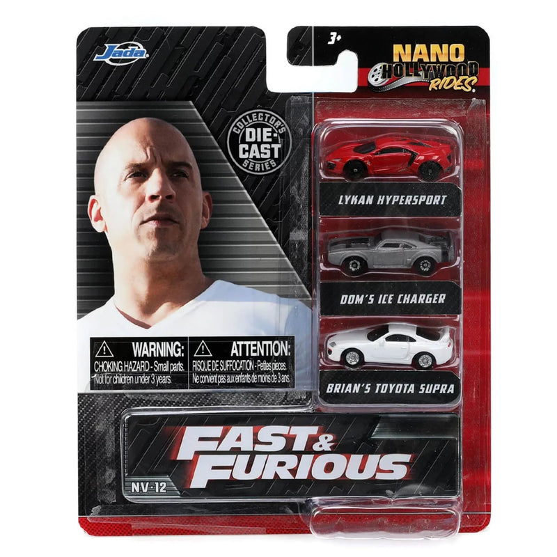 Nano Hollywood Rides Fast & Furious Hypersport, Ice Charger & Supra