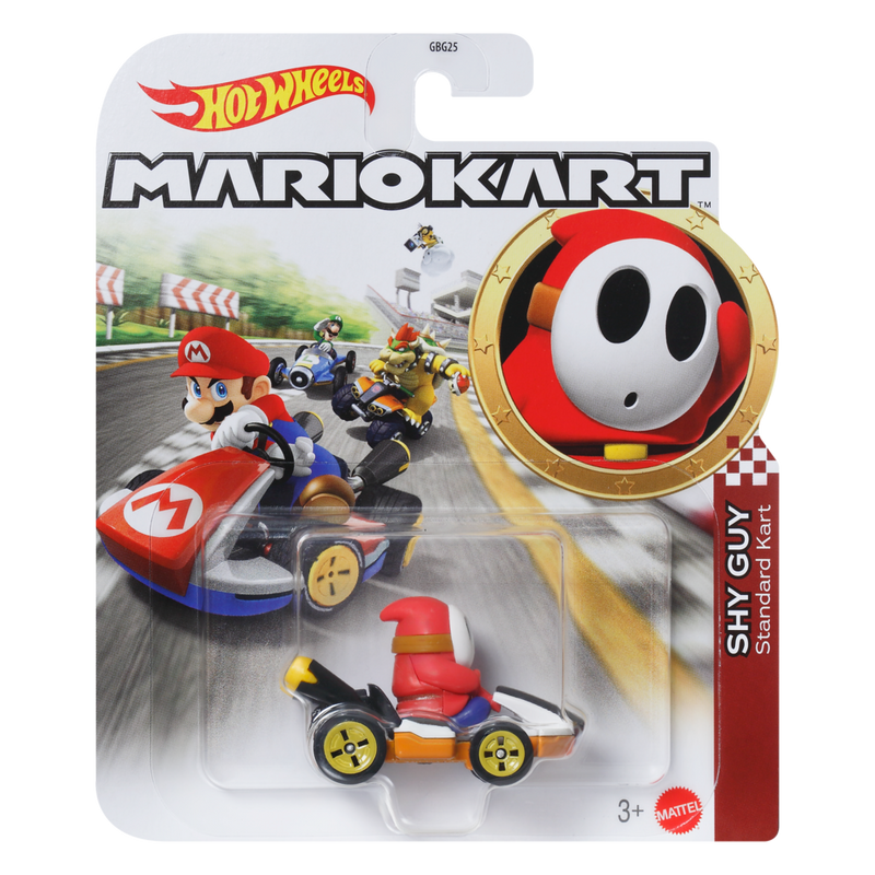 Hot Wheels MarioKart Shy Guy Standard Kart