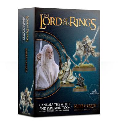 Warhammer The Lord of The Rings Gandalf The White & Peregrin Took