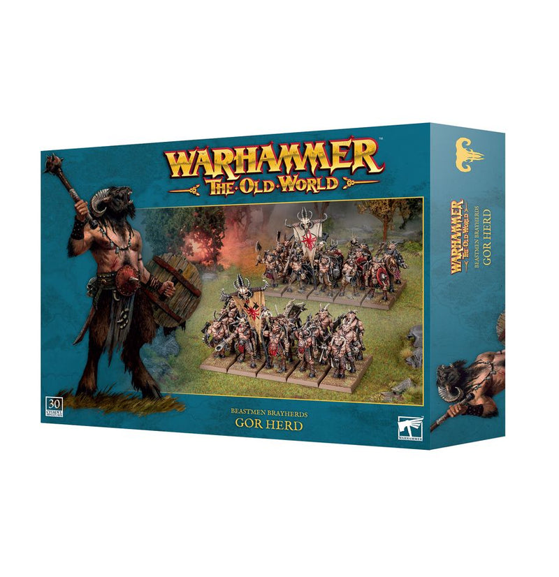 Warhammer The Old World Beastmen Brayherds Gor Head