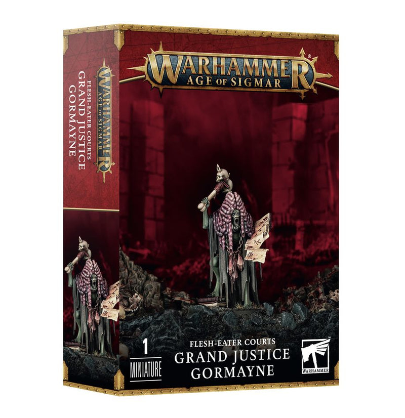 Warhammer Age of Sigmar Flesh Eaters Courts Grand Justice Gormayne