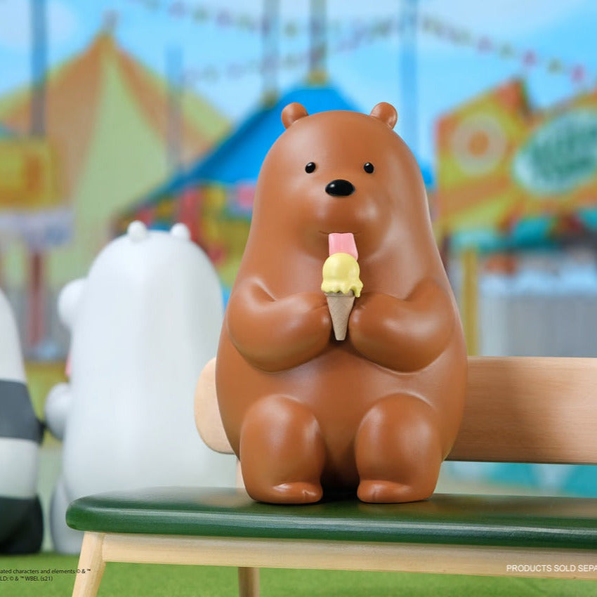 Soap Studio We Bare Bears Ice Crem Lovers Set of 3 Vinyl Collectibles