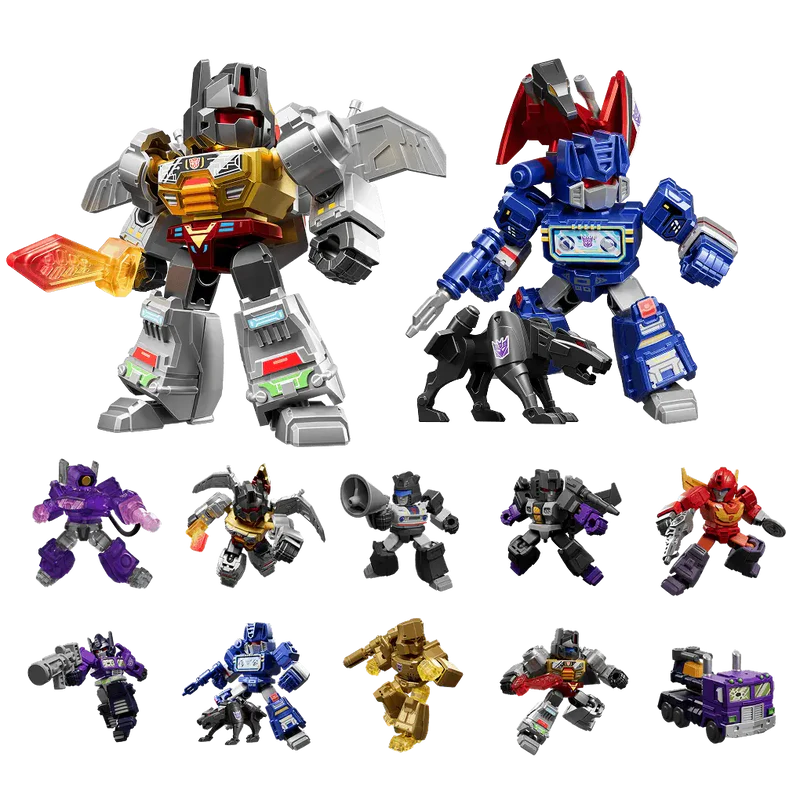 Transformers Blokees Defender Version 3 Heavy Metal War SINGLE BLIND BOX FIGURE