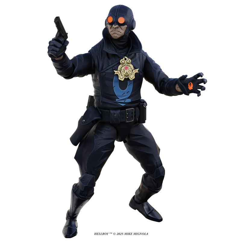 PRE-ORDER Hellboy 1:12 Scale Lobster Johnson (The Iron Prometheus)