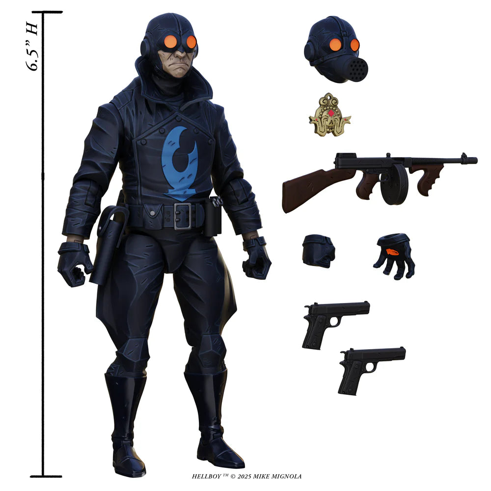 PRE-ORDER Hellboy 1:12 Scale Lobster Johnson (The Iron Prometheus)