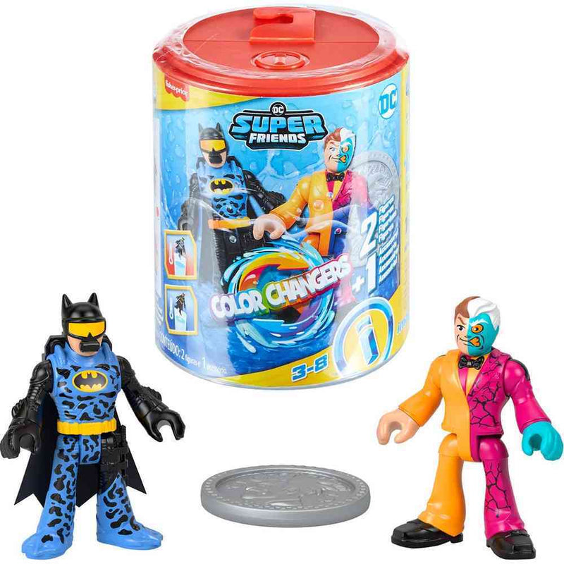 Imaginext DC Super Friends Colour Changers Batman & Two Face