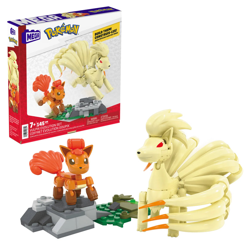 Pokemon MEGA Vulpix Evolution Playset