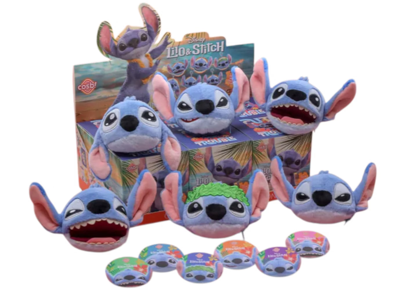 Hot Toys Cosbi Stitch Coin Bag Collection Blind Box RANDOM SINGLE BLIND BOX