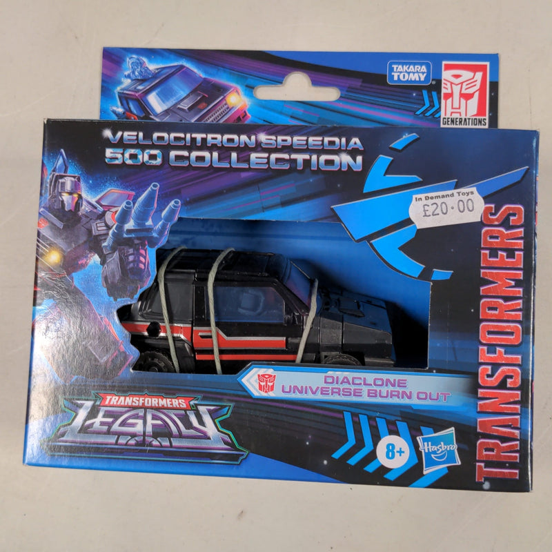 Transformers Velocitron Speedia 500 Deluxe Burn Out