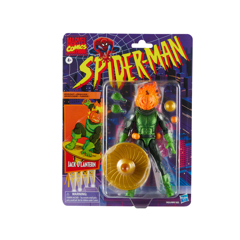 Marvel Legends Spider-Man Retro Jack O Lantern