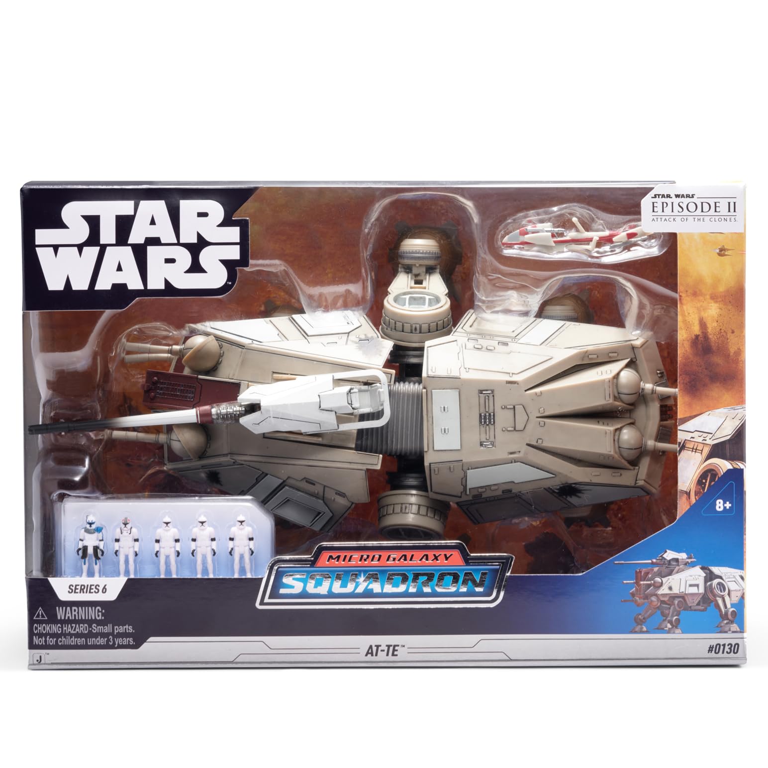 Star Wars Micro Galaxy AT-TE & Clone Troopers