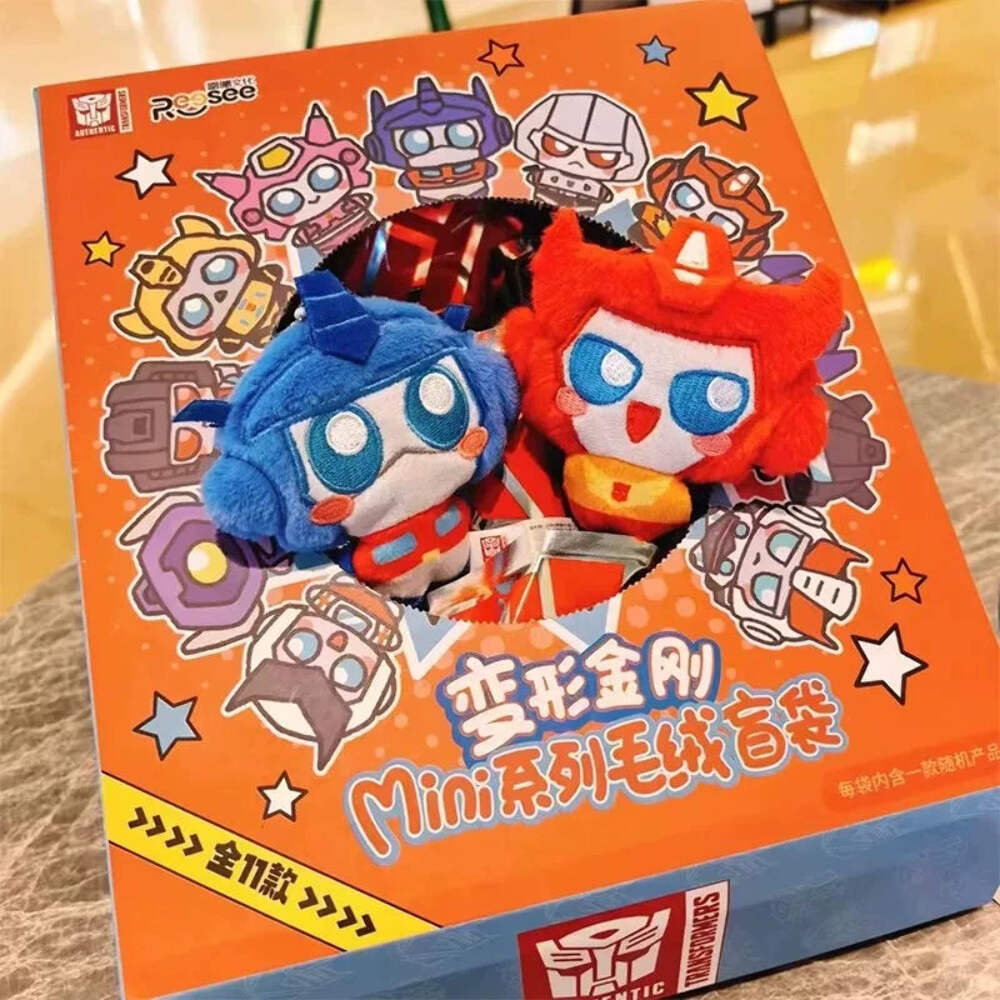 Transformers Mini Plush Roll Out Box of 20 (Will Include Duplicates)