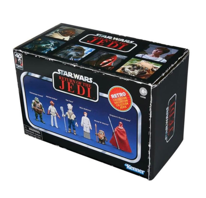 PRE-ORDER Star Wars Retro Collection Return Of The Jedi Retro 6 Figure Box Set MAXIMUM 1 PER CUSTOMER