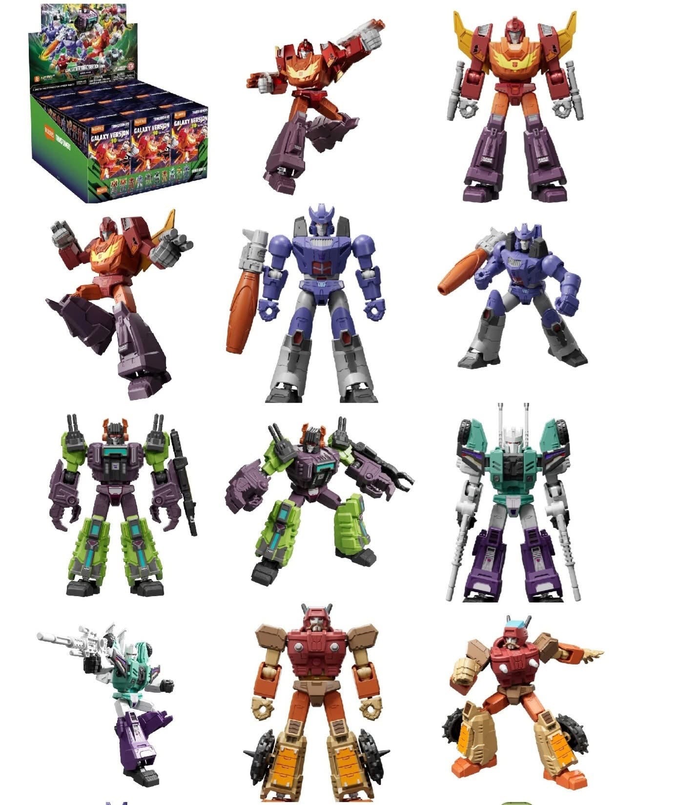 Transformers Blokees Galaxy Version 10 One Shall Stand SINGLE BLIND BOX