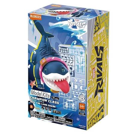 Marvel Blokees Champion Class 12 Marvel Rivals Jeff The Land Shark