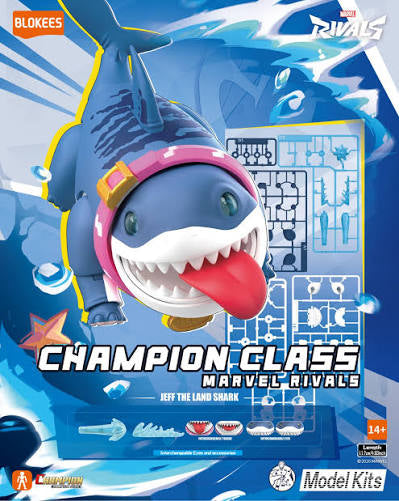 Marvel Blokees Champion Class 12 Marvel Rivals Jeff The Land Shark