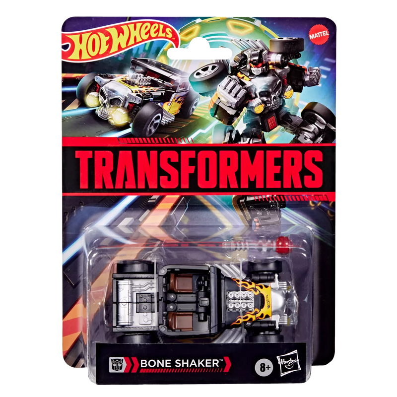 PRE-ORDER Transformers X Hot Wheels Bone Shaker