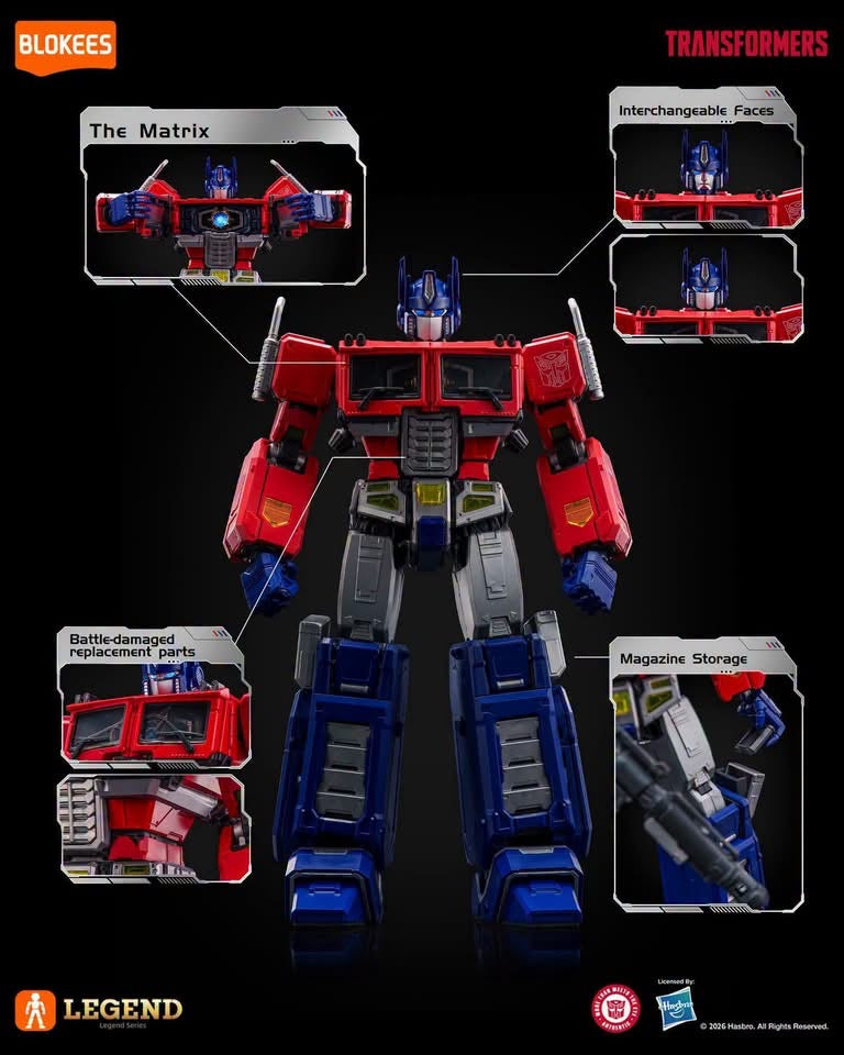 Transformers Blokees Action Edition 07 Optimus Prime Version 2