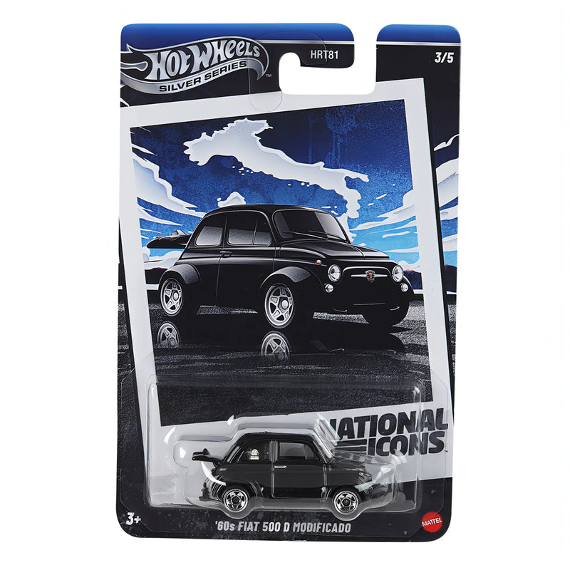 Hot Wheels Silver Series '60s Fiat 500 D Modificado
