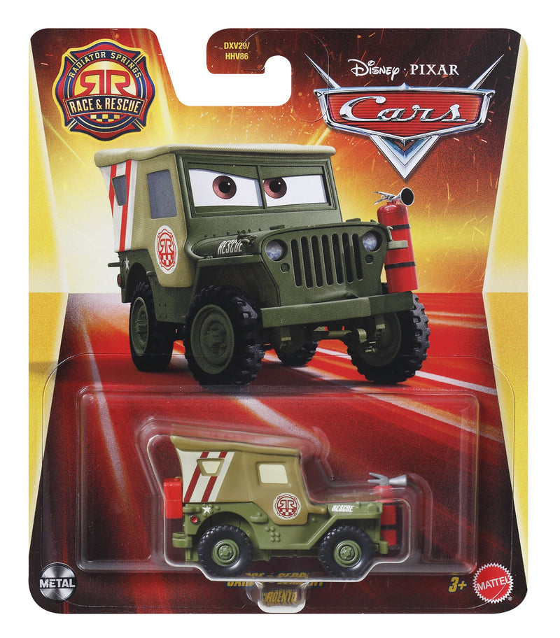 Disney Cars Die Cast Race & Rescue Sarge