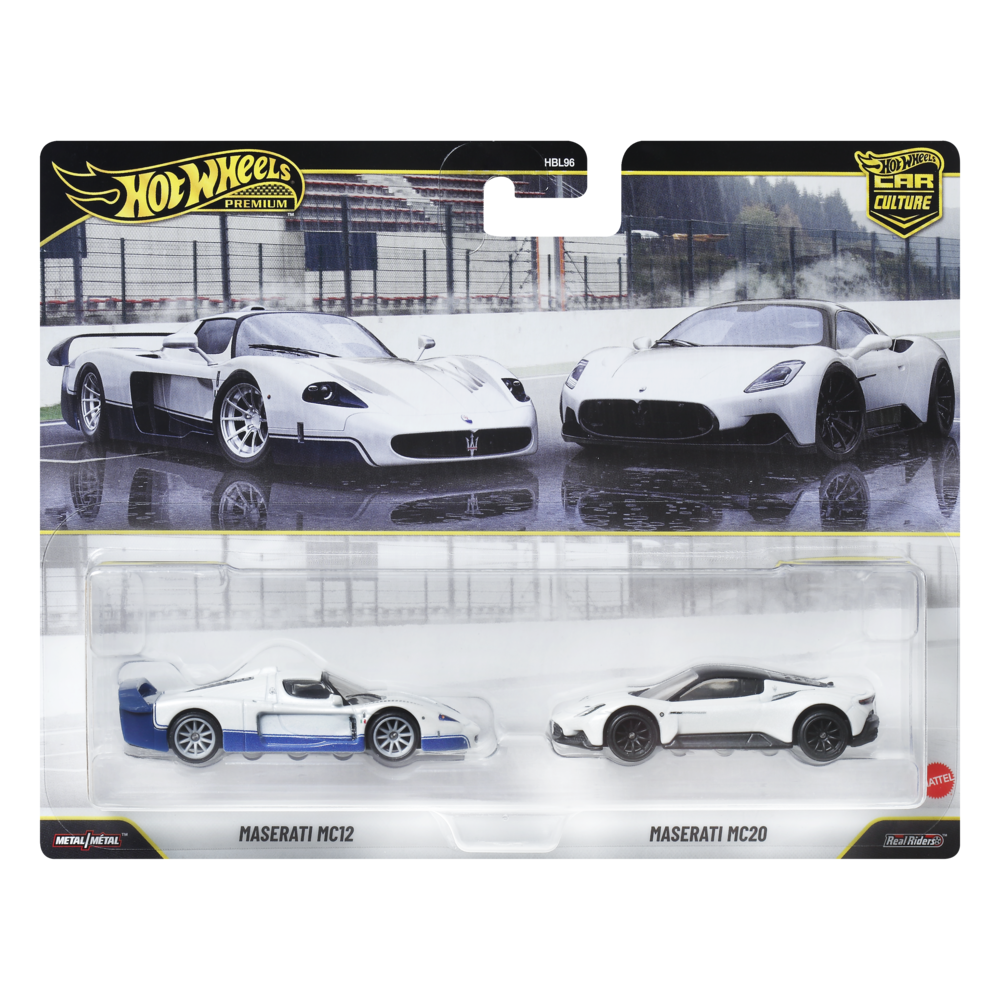 Hot Wheels Premium Car Culture Maserati MC12 & Maserati MC20