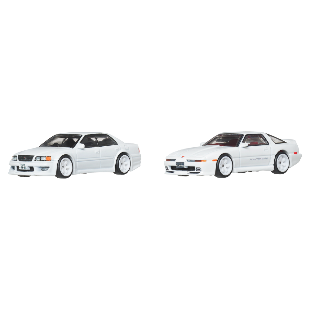 Hot Wheels Premium Car Culture Toyota Chaser JZX 100 & 1989 Toyota Supra