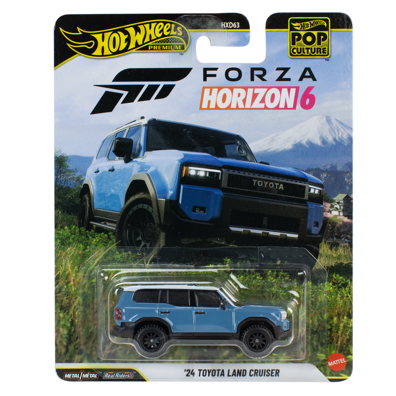 Hot Wheels Premium Pop Culture Forza Horizon 6 '24 Toyota Land Cruiser