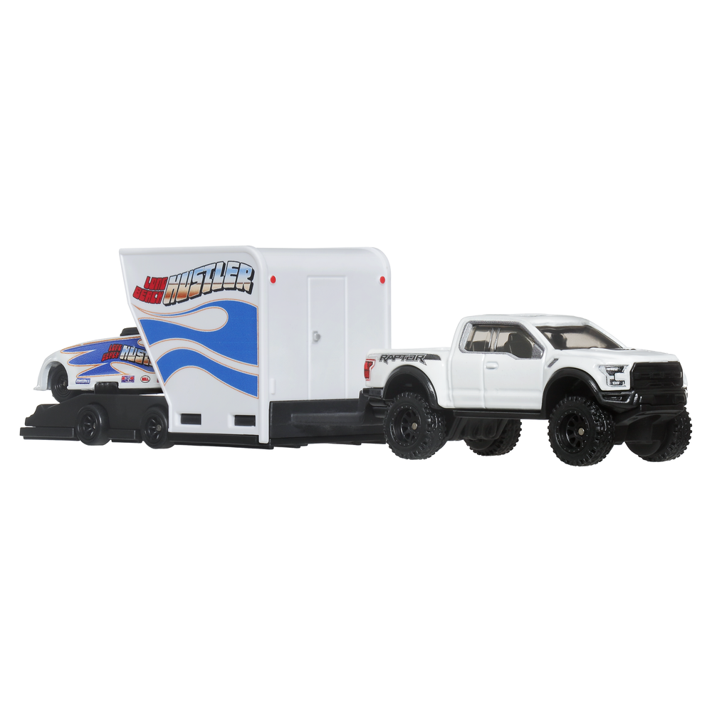 Hot Wheels Premium Car Culture Team Transport Rob'N Pinks & '17 Ford Raptor F-150