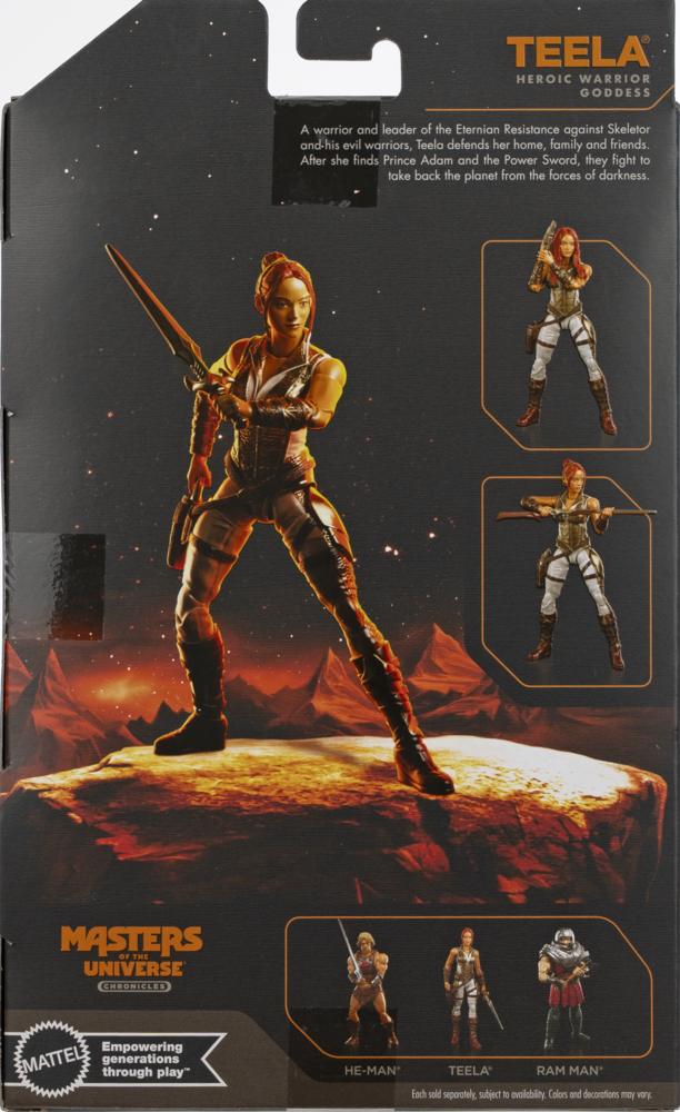 PRE-ORDER Masters of the Universe Movie Chronicles Teela