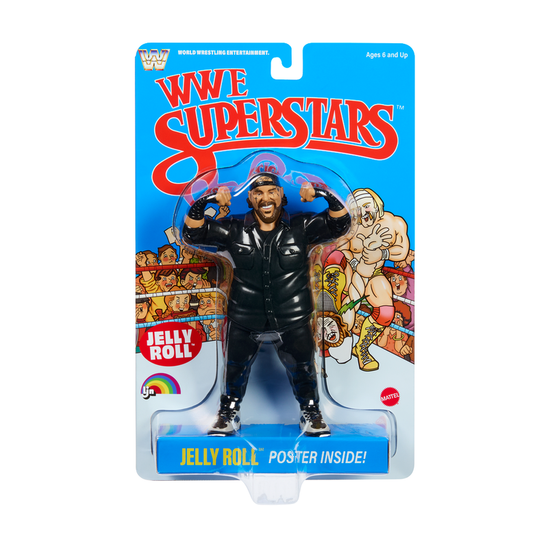 PRE-ORDER WWE Superstars Retro LJN Jelly Roll