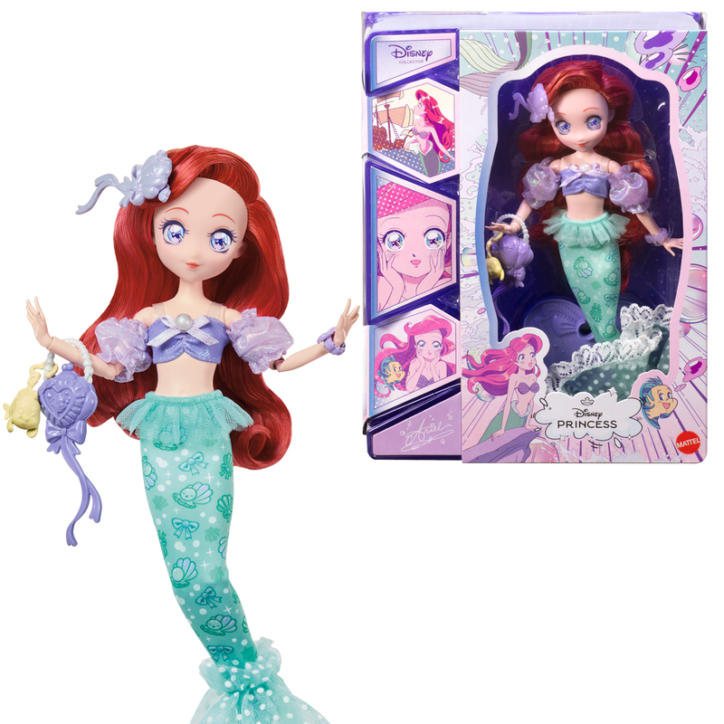 Disney Manga Princess Doll Ariel The Little Mermaid