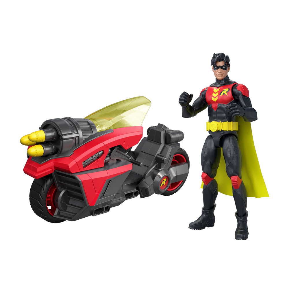 DC Super Heroes 6" Core Robin & Robin Cycle