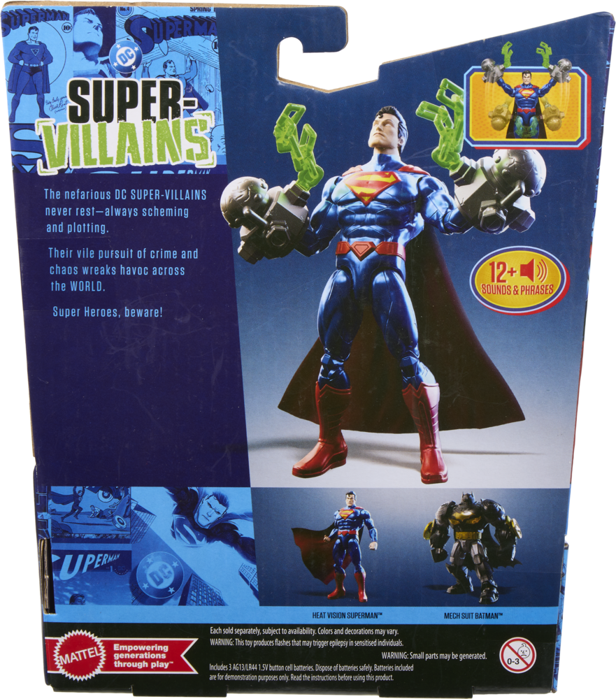 DC Super Heroes 6" Electronic Feature Superman